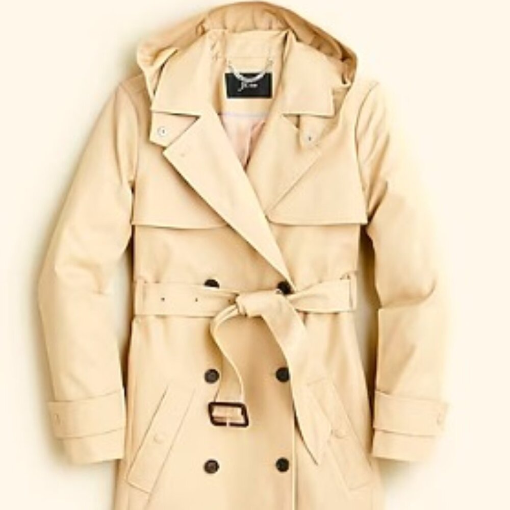 J. Crew New Icon trench coat size 6